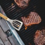 TK BBQ Shovel – Stainless Steel Grill Tool with Hanging Strap