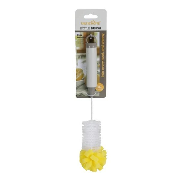 TK Bottle Brush – Bristle & Sponge Cleaning Brush