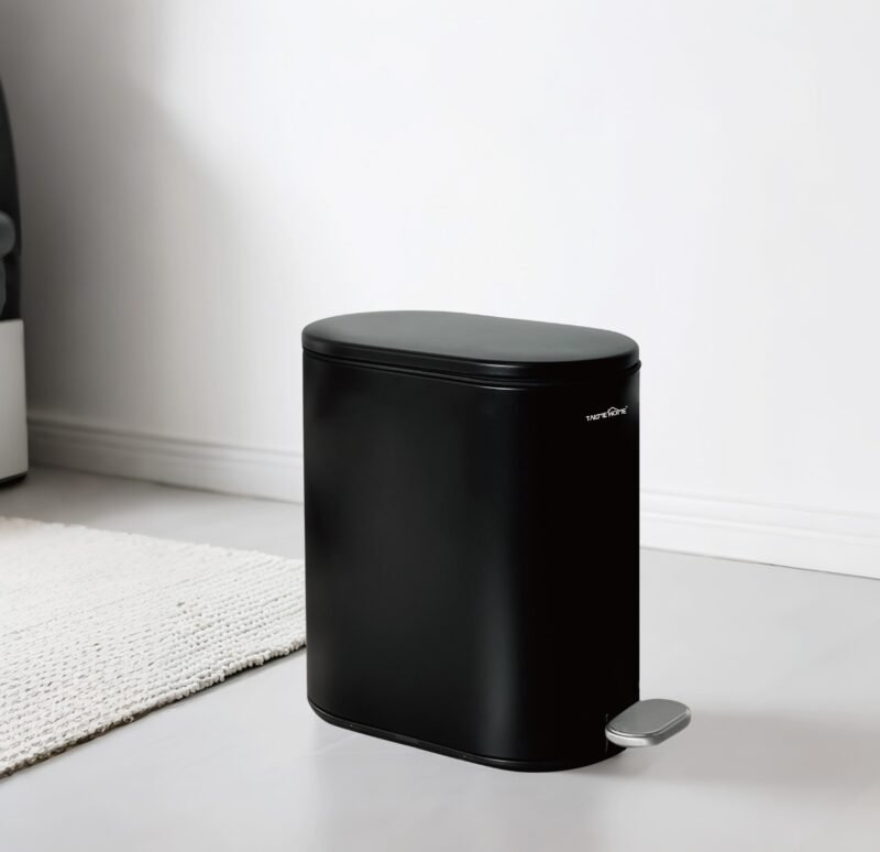 TK 5L Trash Can with Foot Pedal – Hands-Free Waste Bin