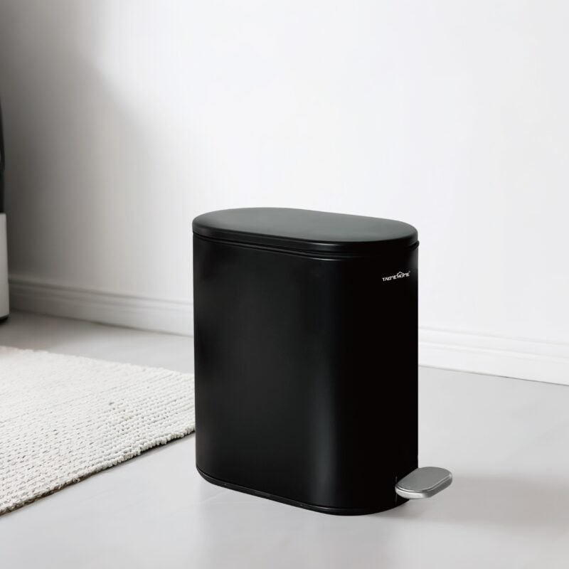 TK 5L Trash Can with Foot Pedal – Hands-Free Waste Bin