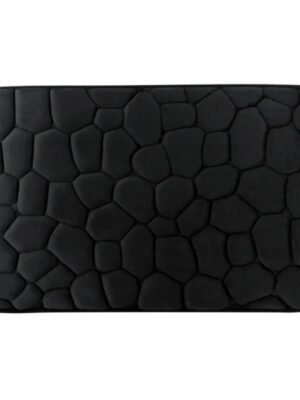 TK Microfiber Stone Pattern Bathroom Mat – Anti-Slip 45×70 cm