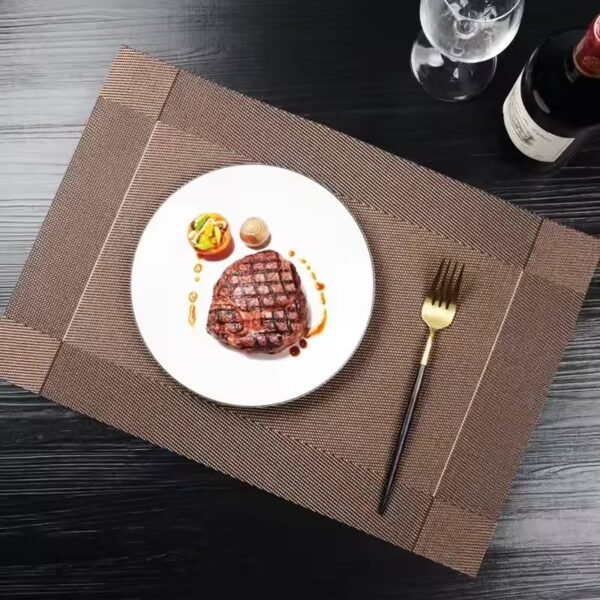 TK PVC Heat-Resistant Place Mats 30 × 45 cm – Set of 4