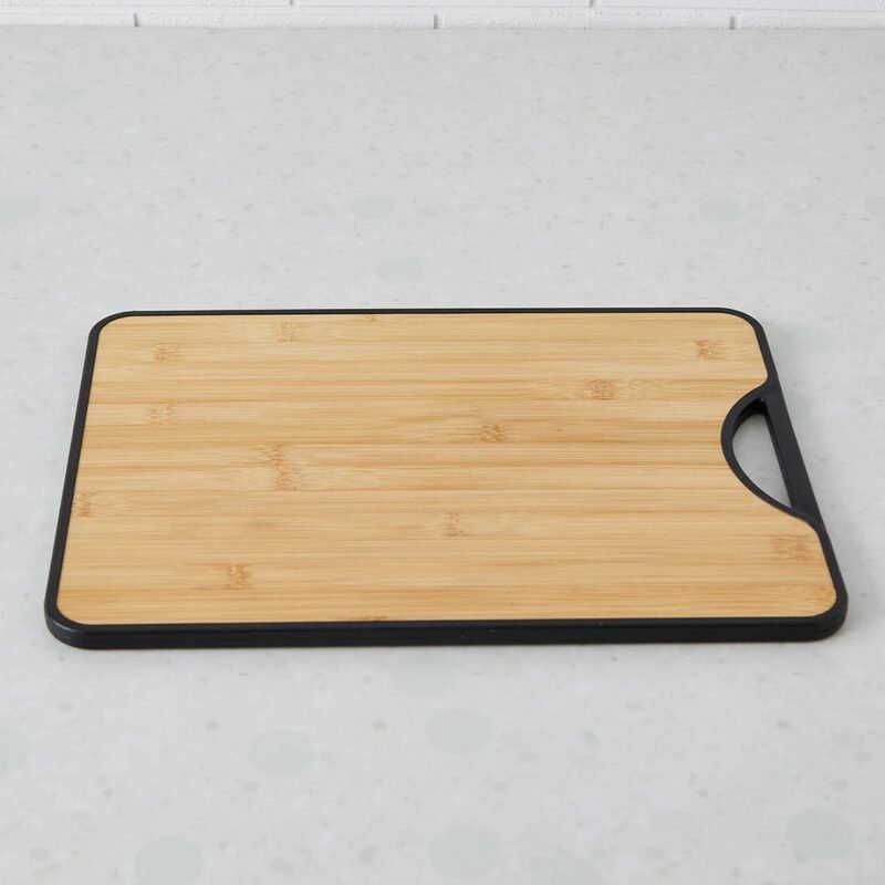 TK Double-Sided Cutting Board – Bamboo & Polyethylene, Non-Slip