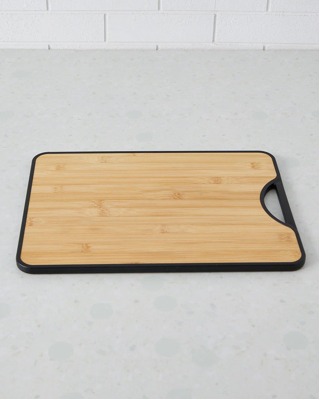 TK Double-Sided Cutting Board – Bamboo & Polyethylene, Non-Slip