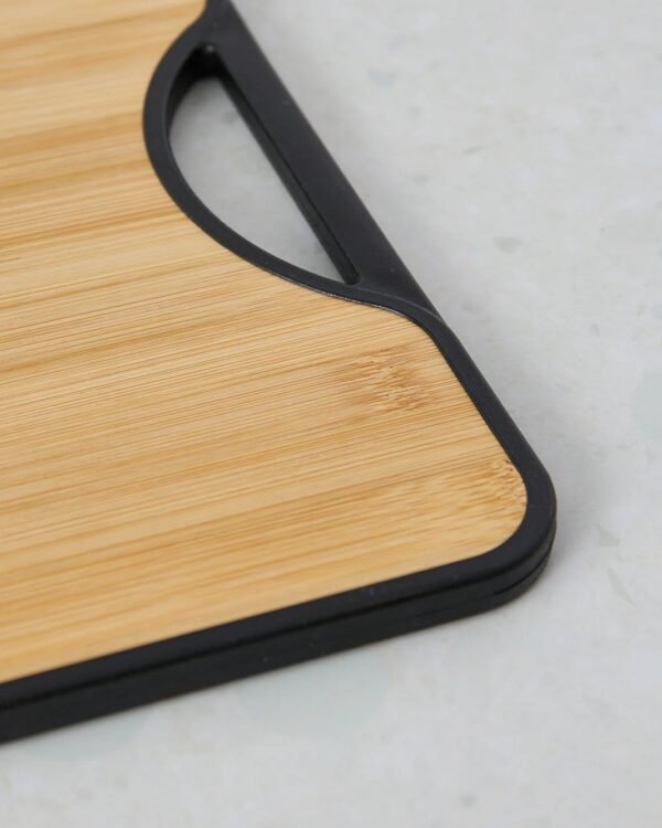 TK Double-Sided Cutting Board – Bamboo & Polyethylene, Non-Slip