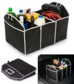 3 Compartment Car Boot Organizer – Multipurpose Storage