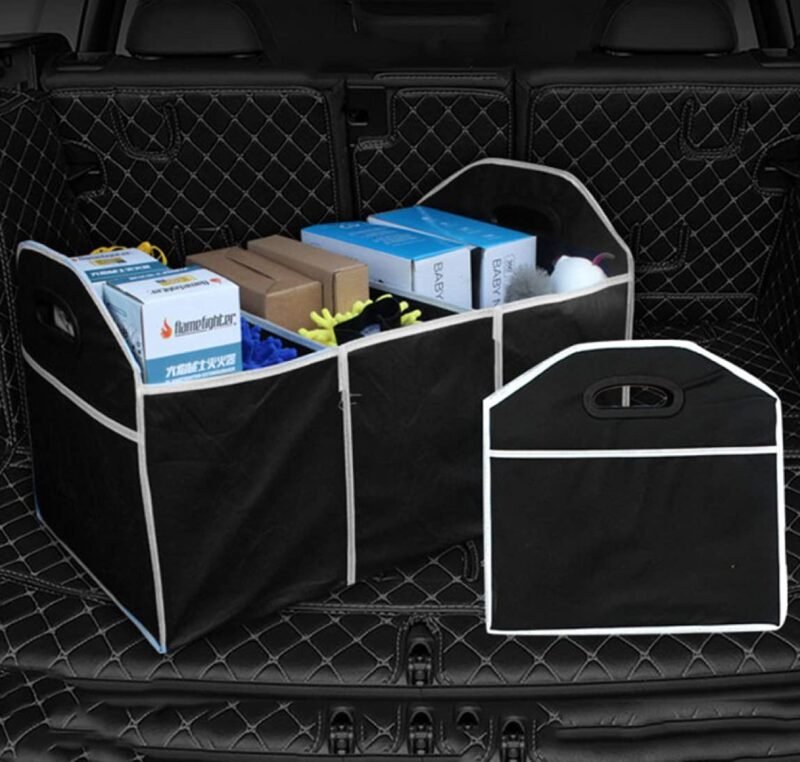 3 Compartment Car Boot Organizer – Multipurpose Storage