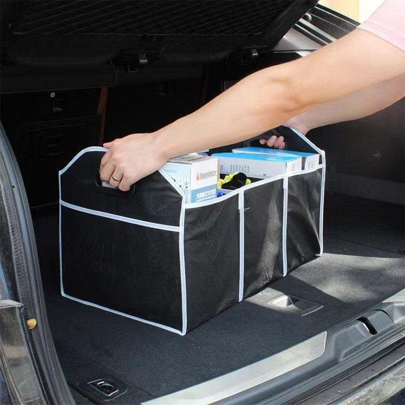 3 Compartment Car Boot Organizer – Multipurpose Storage