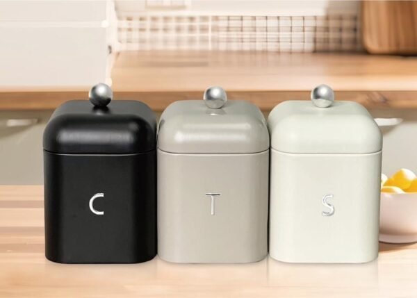TK Coffee Sugar Tea Canister Set