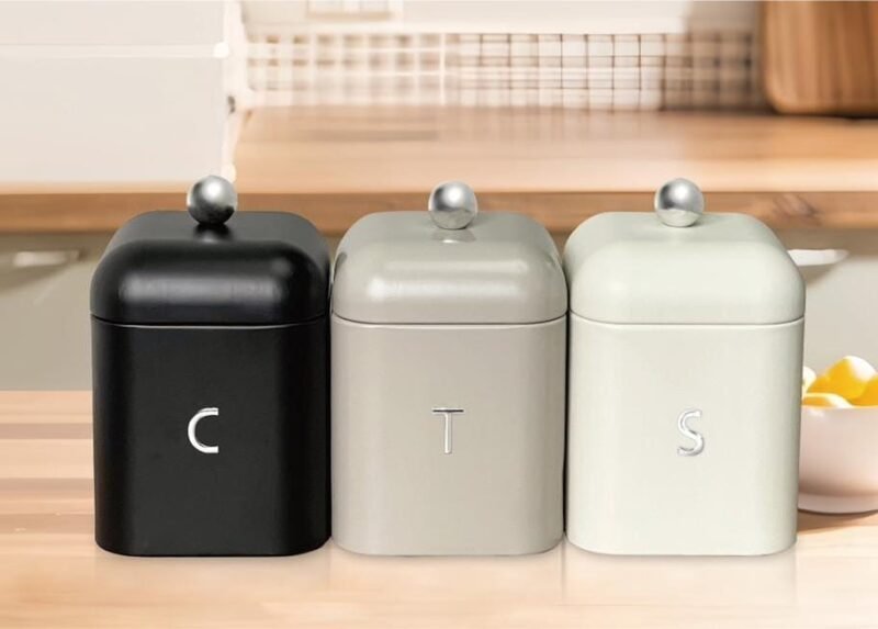 TK Coffee Sugar Tea Canister Set