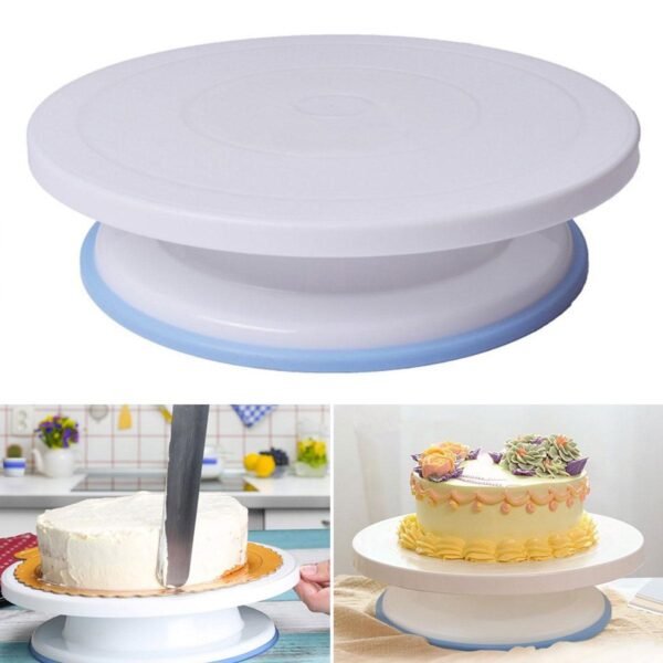 Rotating Cake Turntable – Perfect for Decorating & Baking