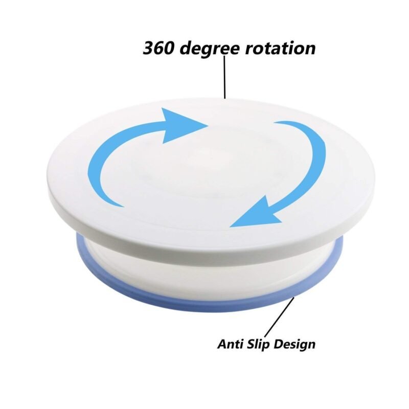 Rotating Cake Turntable – Perfect for Decorating & Baking
