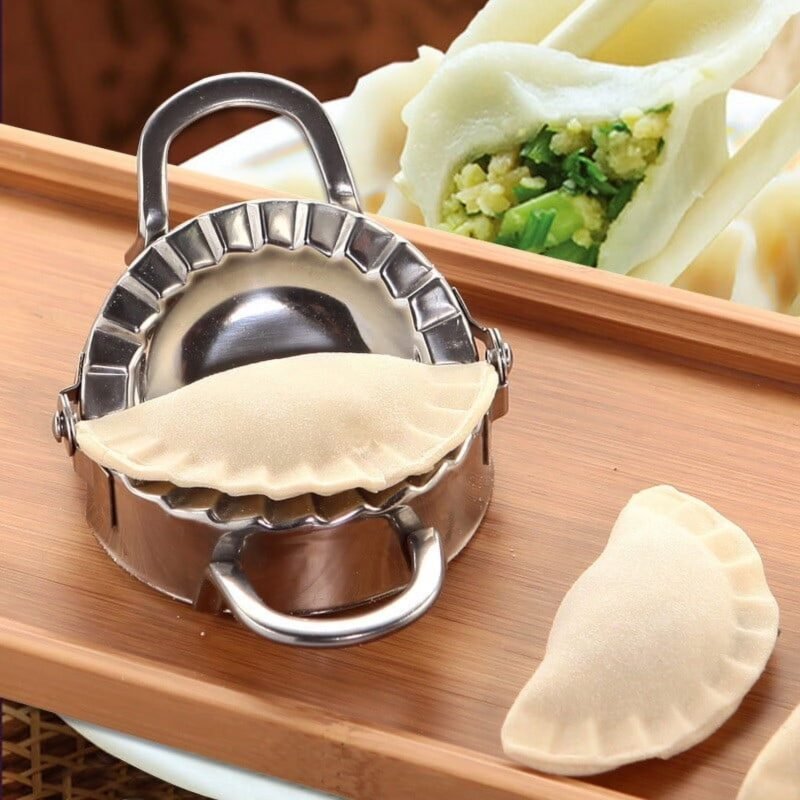 TK Stainless Steel Dumpling Mold – Easy Dumpling Maker
