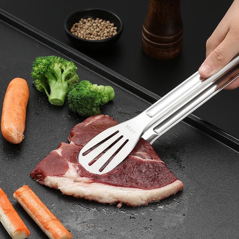 TK Multifunctional Stainless Steel Tongs – Kitchen Tool