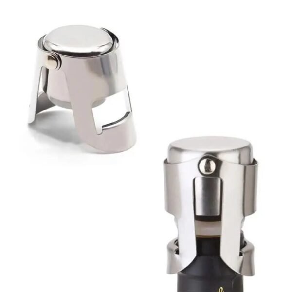 TK Stainless Steel Champagne Stopper – Airtight Wine Seal