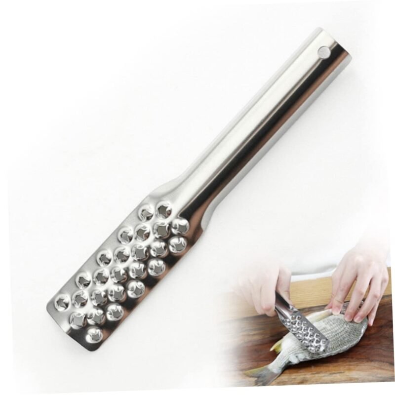 TK Stainless Steel Fish Scaler – Kitchen Descaling Tool