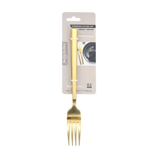 TK Gold PVD Stainless Steel Cutlery Set of 2