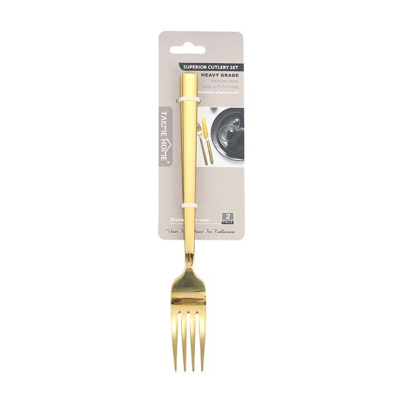 TK Gold PVD Stainless Steel Cutlery Set of 2