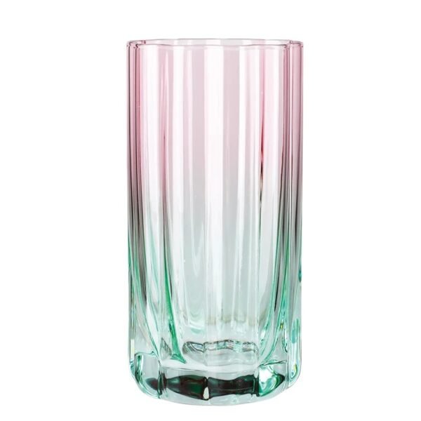 TK Peach Blossom Flower Glass Set of 4 – Lead-Free