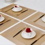 TK PVC Heat-Resistant Place Mats 30 × 45 cm – Set of 4