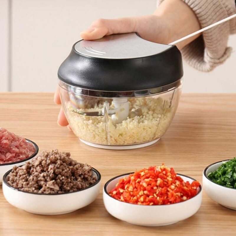 TK Garlic Mincer with Whisk Attachment – Multi-Function Kitchen Tool