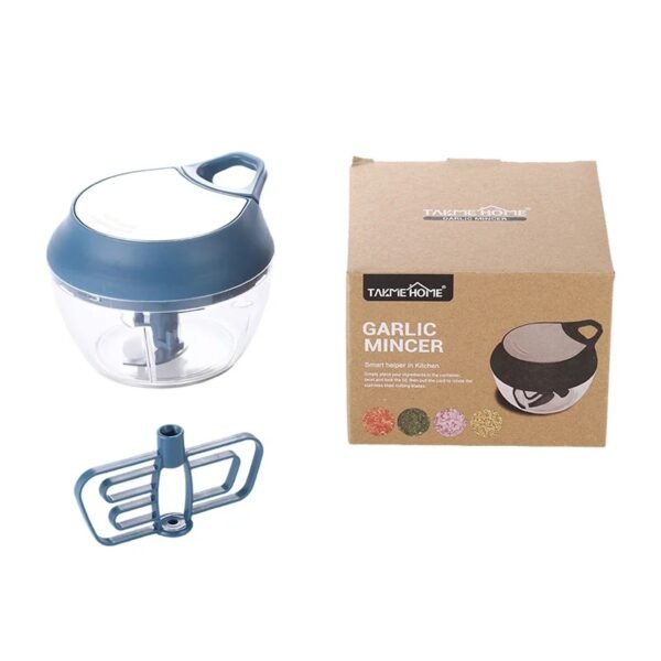 TK Garlic Mincer with Whisk Attachment – Multi-Function Kitchen Tool