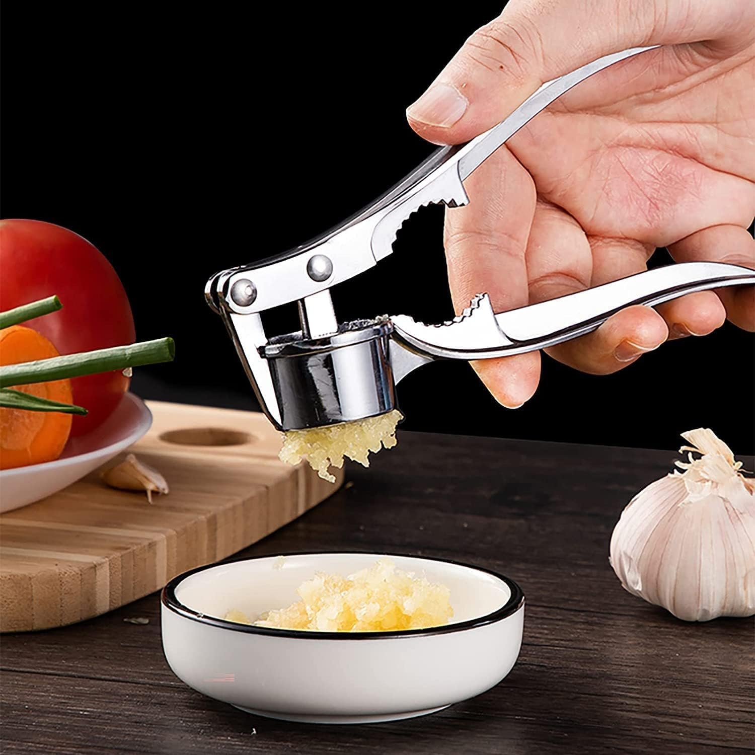 Multi-Functional Garlic Press & Nut Cracker Tool