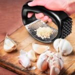 Arc Shape 2-in-1 Garlic Press & Meat Tenderizer
