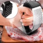 Arc Shape 2-in-1 Garlic Press & Meat Tenderizer