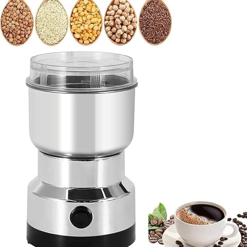 200W Electric Grinder with Stainless Steel Bowl