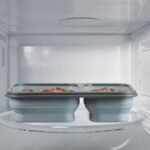 TK Foldable Silicone Lunch Box – Multi-Compartment, Portable & Space-Saving