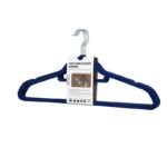 TK Pack of 5 Velvet Non-Slip Closet Hangers