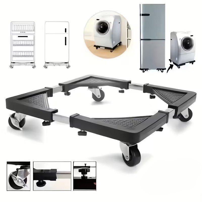 Adjustable Appliance Moving Base – Heavy Duty Rolling Stand