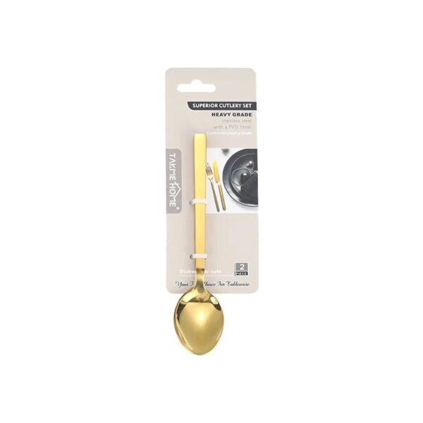 TK Gold PVD Stainless Steel Cutlery Set of 2
