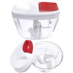 Hand Pull Food Cutter with Stainless Steel Blades