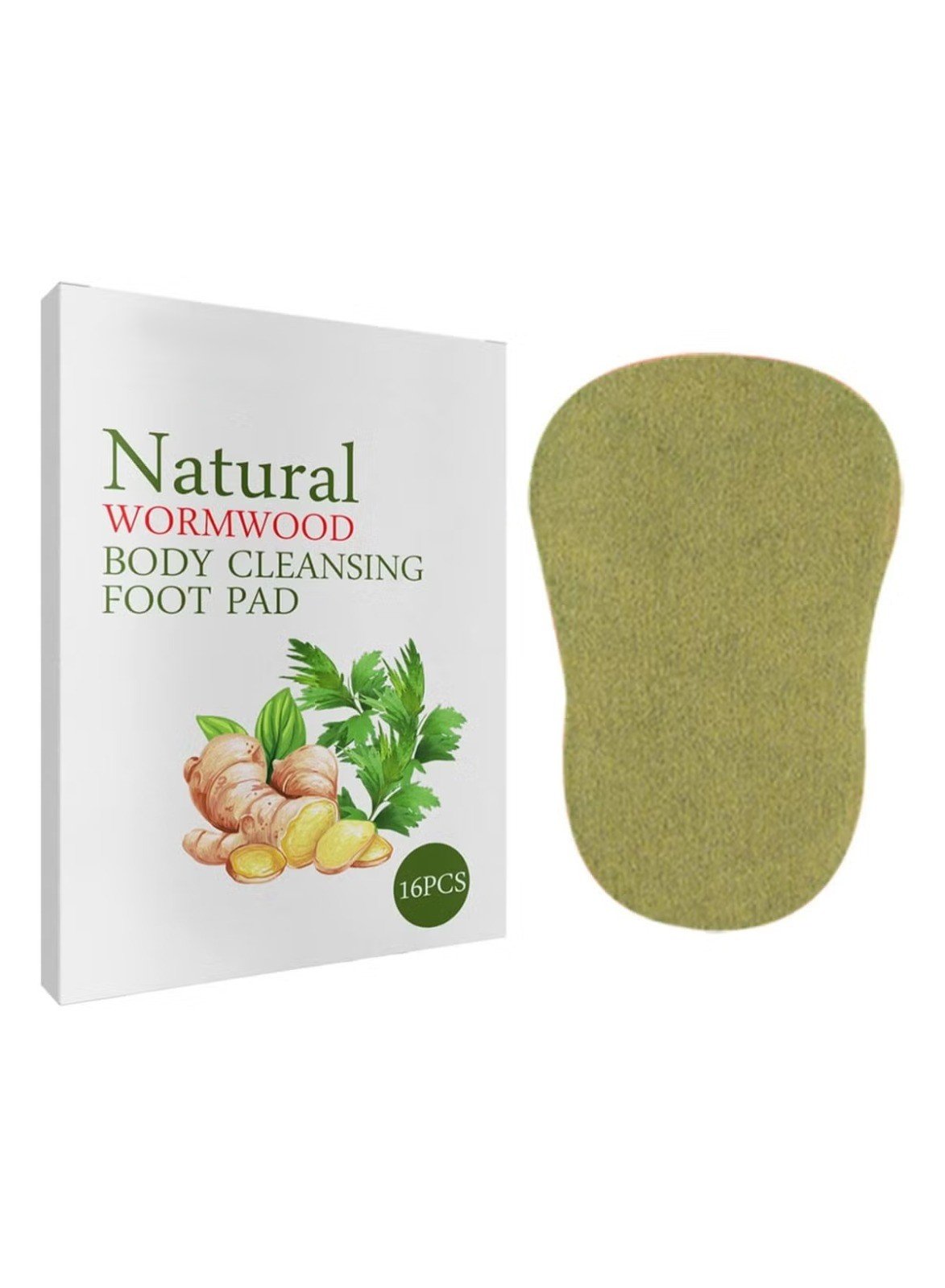 Wormwood Body Cleansing Foot Pad – Detox & Relaxing Herbal Care