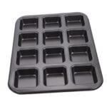 Multi Cavity Brownie & Cupcake Baking Tray – Non-Stick Muffin Pan