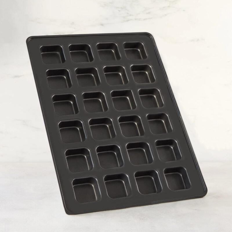 Multi Cavity Brownie & Cupcake Baking Tray – Non-Stick Muffin Pan