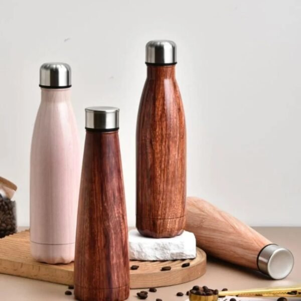 TK Graphic Vacuum Stainless Steel Bottle – 400ml Insulated Water Flask