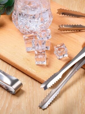 TK Mini Stainless Steel Ice Clip Tongs