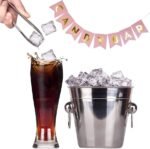 TK Mini Stainless Steel Ice Clip Tongs