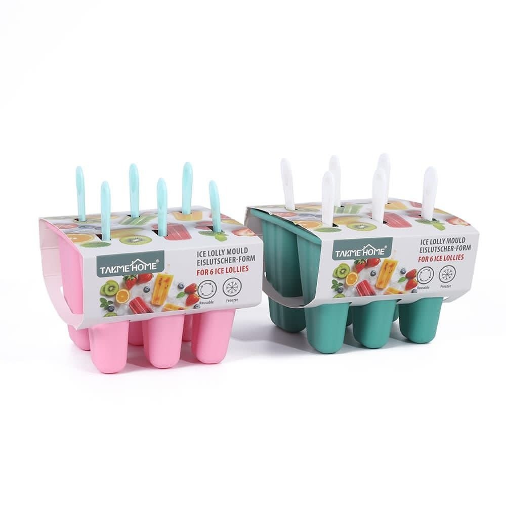 TK Ice Lolly Mould Set – 6-Piece Frozen Treats