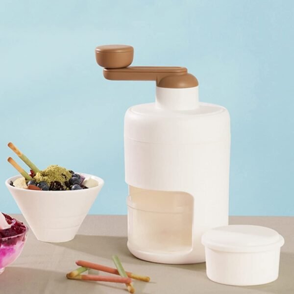 Compact Manual Ice Shaver – Smoothies & Frozen Treats