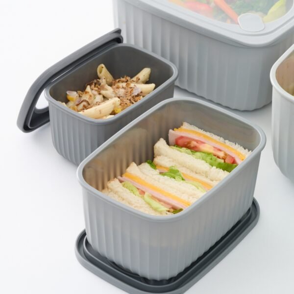TK Set of 3 Prep Lunch Boxes – Leakproof & Stackable