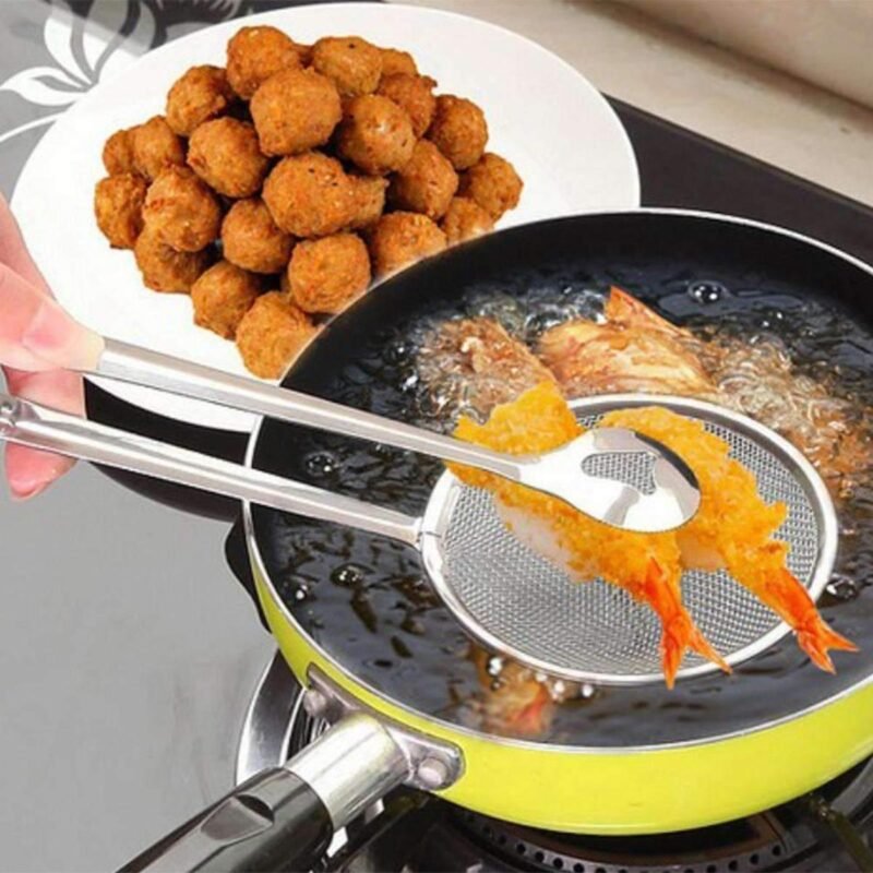 TK Mini Kitchen Oil Strainer – Stainless Steel