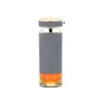 Triangular Oil & Vinegar Dispenser – Glass & Metal Multi-Purpose Bottle