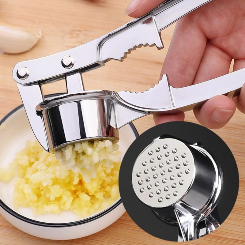 Multi-Functional Garlic Press & Nut Cracker Tool