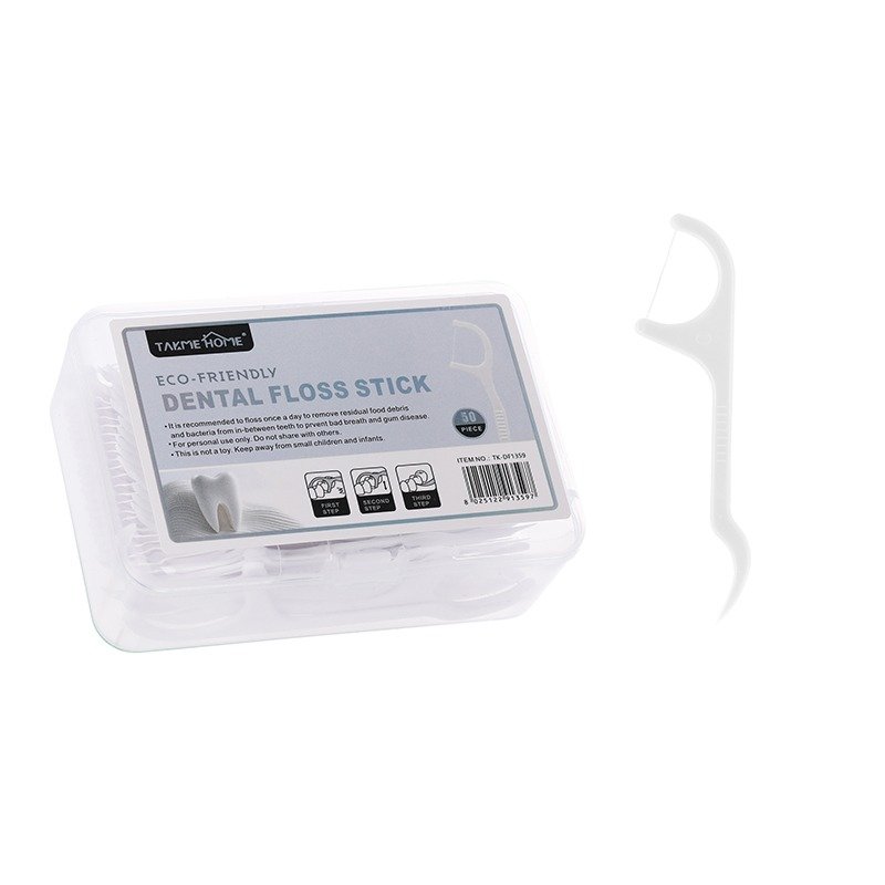 TK Eco-Friendly Dental Floss Sticks – Easy Clean Floss Picks