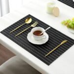 TK PVC Washable Dining Table Mats – Set of 4