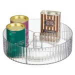 TK Rotating Platform Lazy Susan Organizer – 360° Kitchen Storage Tray